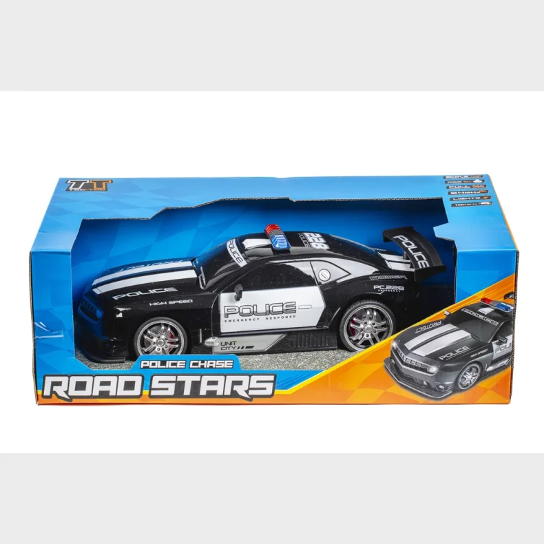 RC Politibil Li-Ion sort