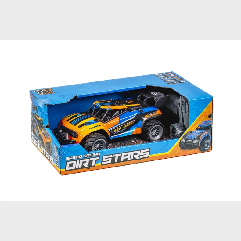 RC JEEP RACING BL�/ORANGE