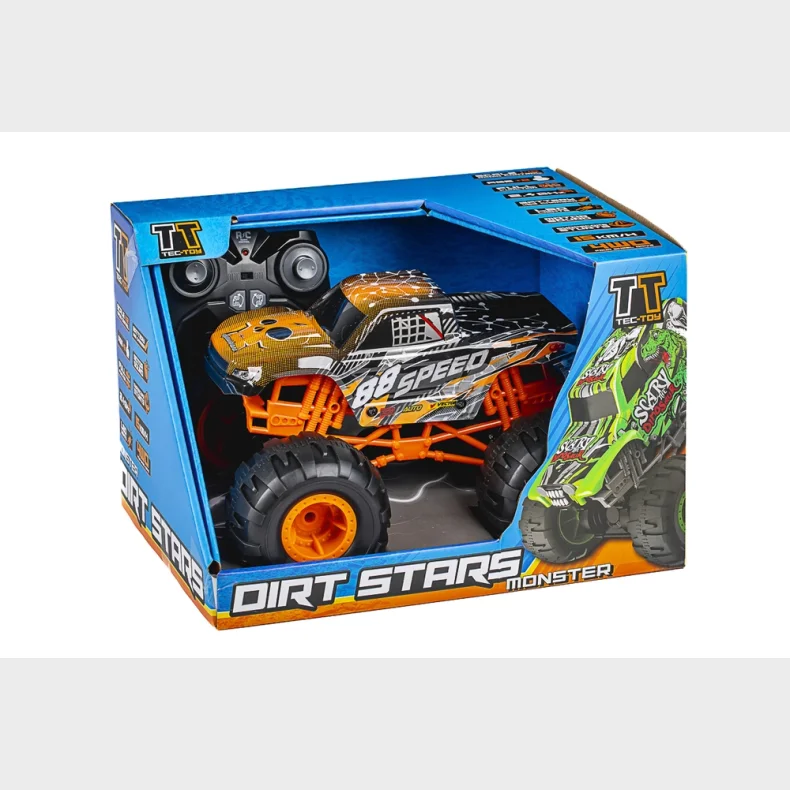 Fjernstyret Bil - RC Speed Monster orange