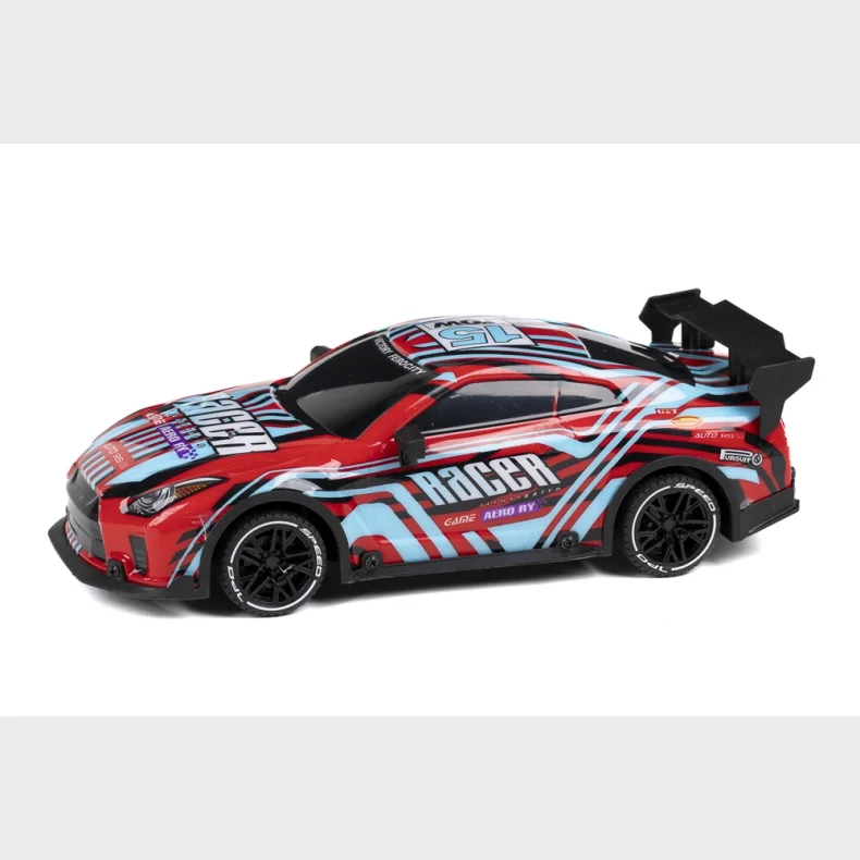 RC Racer med lys og try me funktion r�d/bl�