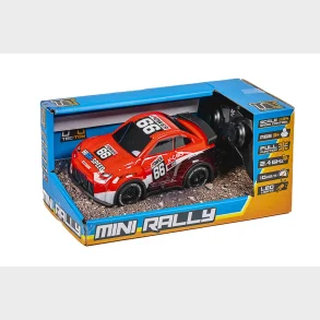 RC Mini Rally 1:24 2,4GHz med lyd, r�d