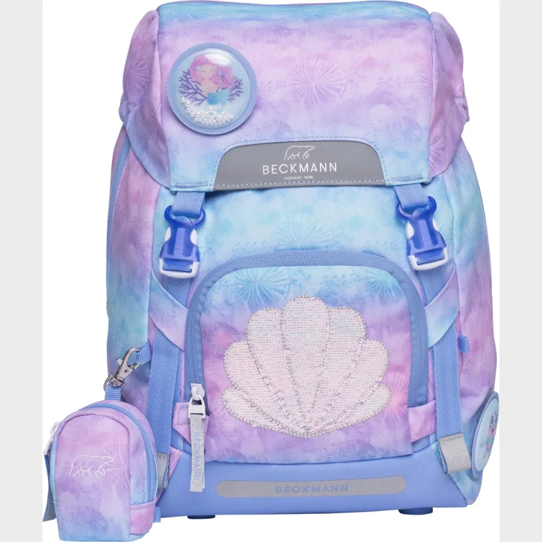 Skoletaske Beckmann 22 L Seashell