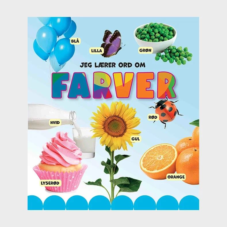 Jeg l�rer ord om farver