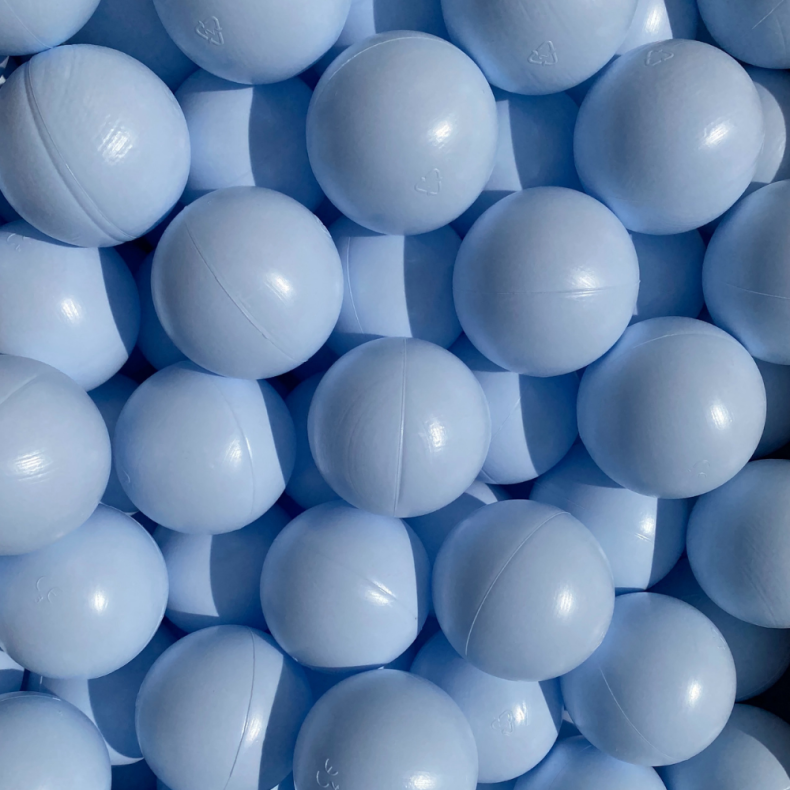 Dantoy | Boldbassin bolde 7 cm - Sart bl, 200 stk