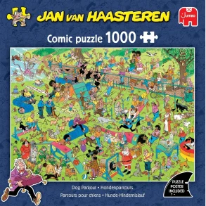 Puslespil JvH Dog Parkour 1000 brikker