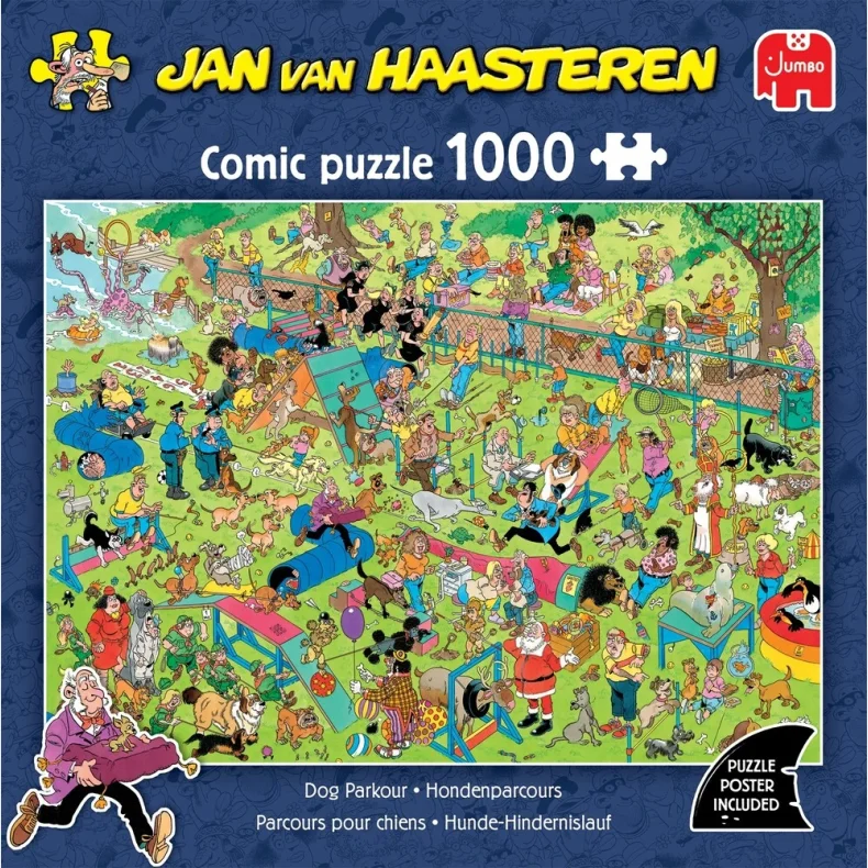 Puslespil JvH Dog Parkour 1000 brikker