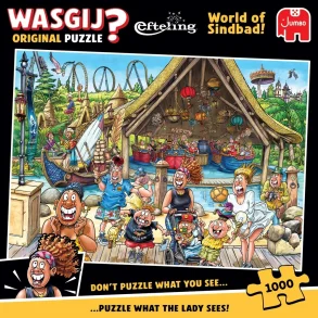 Puslespil Wasgij Original Efteling World of Sindbad! 1000 brikker