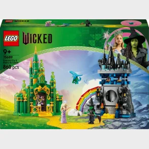 75689 LEGO Wicked Emerald City og Kiamo Ko-slottet