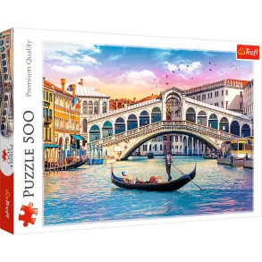 Puslespil Rialto bridge Venice 500 brikker