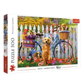 Pulsespil puppies adventure 500 brikker