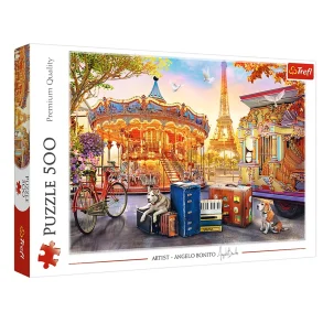 Puslespil Holidays in Paris 500 brikker