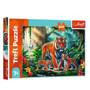 Puslespil Tiger habits 200 brikker