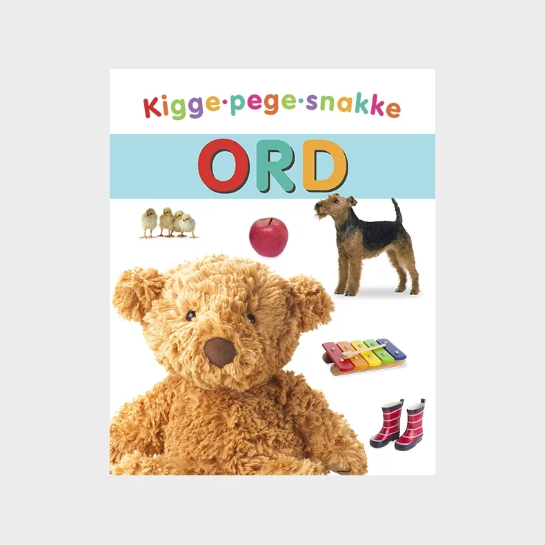 Kigge-pege-snakke: Ord
