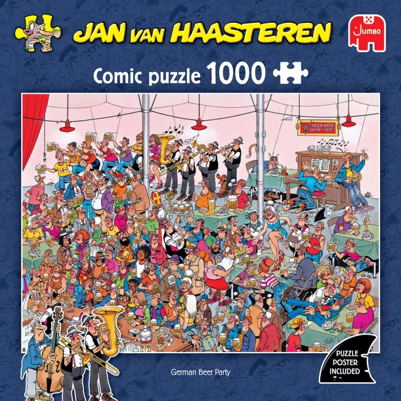 PUSLESPIL JVH GERMAN BEER PARTY 1000 BRIKKER