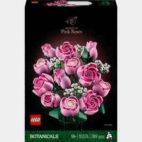 10374 LEGO Botanicals Buket af pink roser