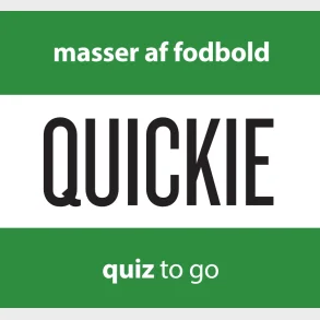 Quizzone Quickie Masser af Fodbold