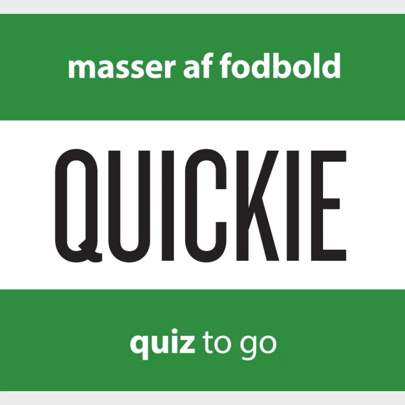Quizzone Quickie Masser af Fodbold