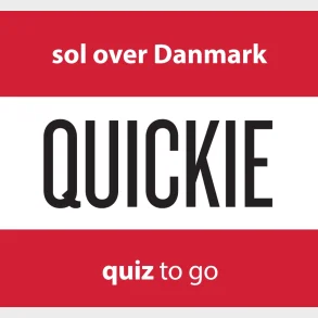 Quizzone Quickie Sol over Danmark