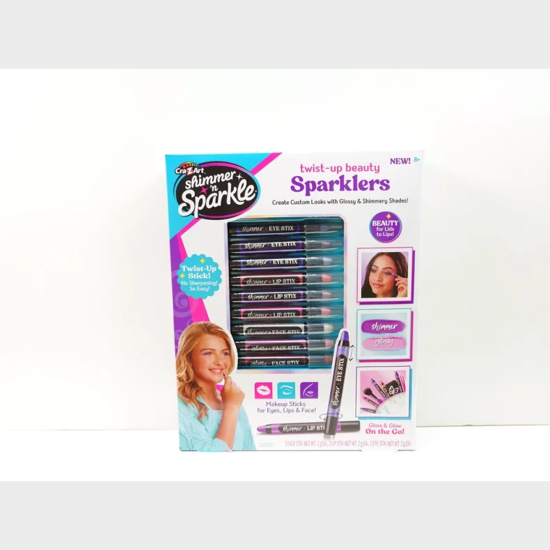 Shimmer N Sparkle Twist Up Beauty Sparklers