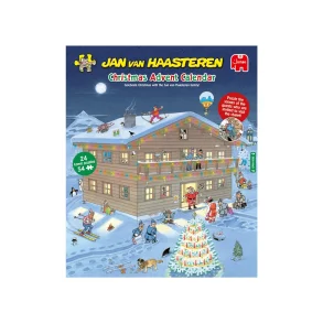 Puslespil JvH julekalender 1-24 54 brikker pr. lge