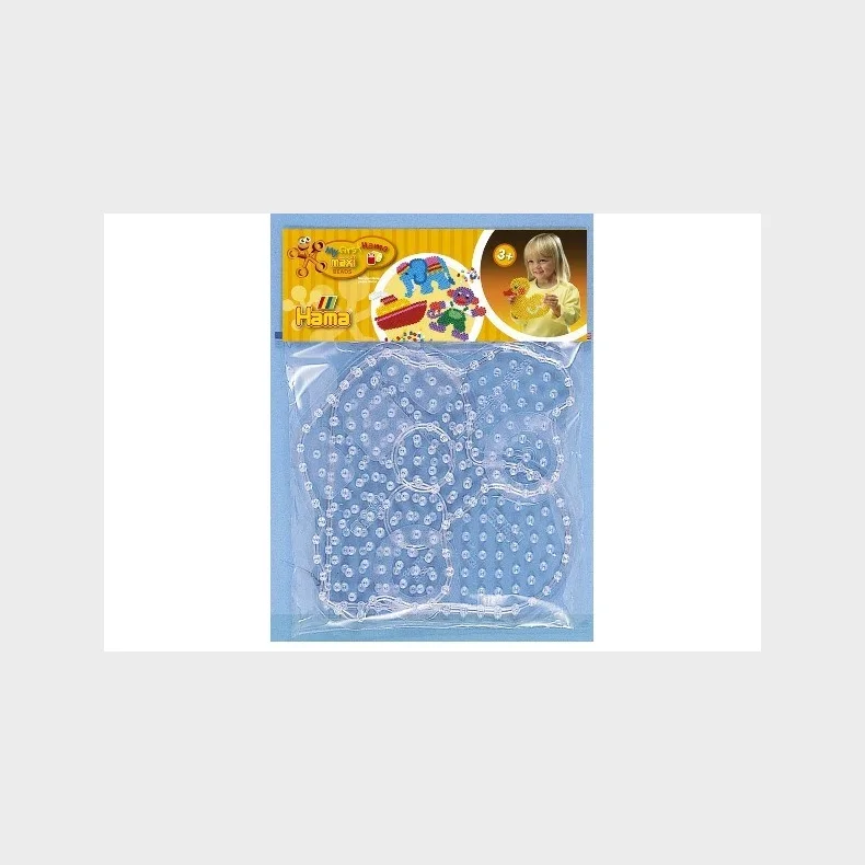 Hama maxi stiftplade bil & hjerte