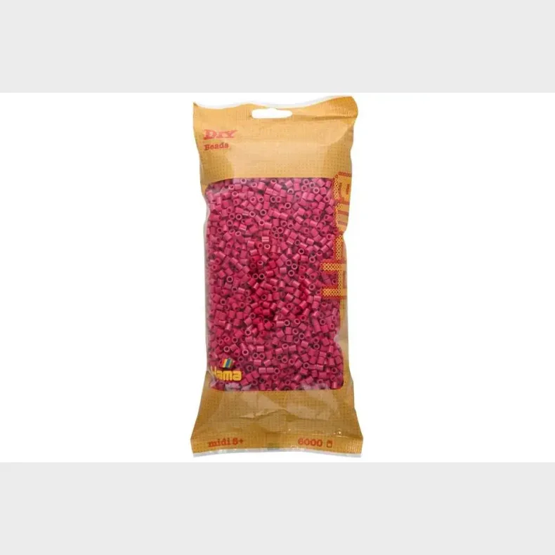 Hama midi perler 6000stk vinr�d