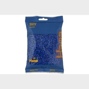 Hama midi perler 3000stk bl�
