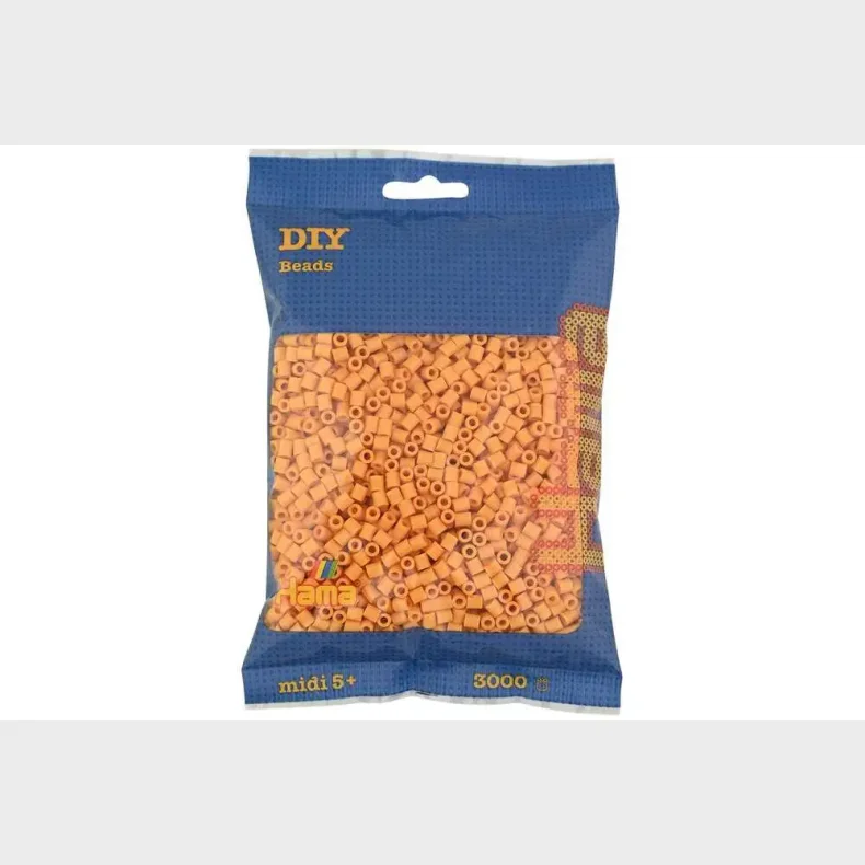 Hama midi perler 3000stk Peter Plys gul