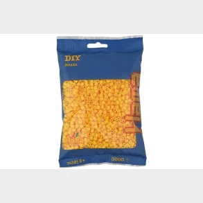 Hama midi perler 3000stk gul