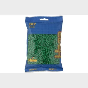 Hama midi perler 3000stk gr�n