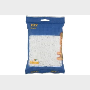 Hama midi perler 3000stk hvid