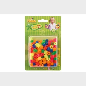 Hama maxi perler i blister 250stk mix 51