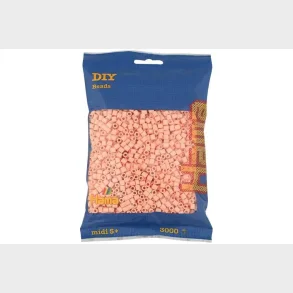 Hama midi perler 3000stk lys fersken