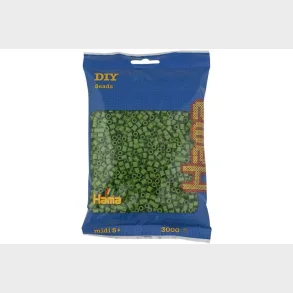 Hama midi perler 3000stk oliven