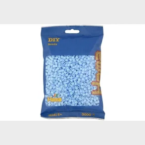 Hama midi perler 3000stk pastel isbl�