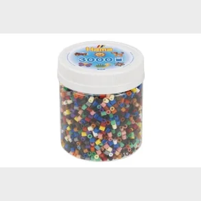 Hama midi perler b�ger 3000stk mix 67