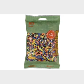 Hama BIO midi perler 3000stk mix 197 (10 farver)