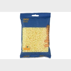 Hama midi perler 3000stk creme