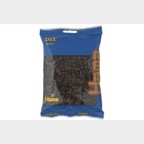 Hama midi perler 3000stk brun