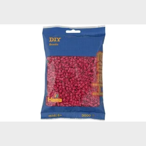 Hama midi perler 3000stk vinr�d