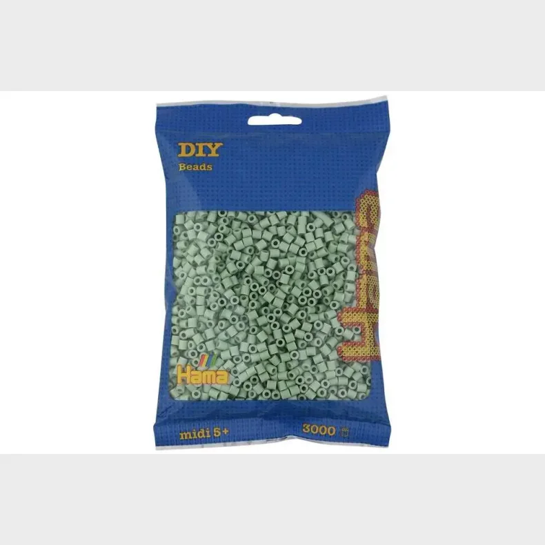 Hama midi perler 3000stk eukalyptus