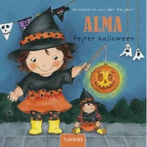 Alma fejrer halloween
