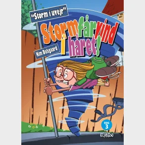 Storm f�r vind i h�ret