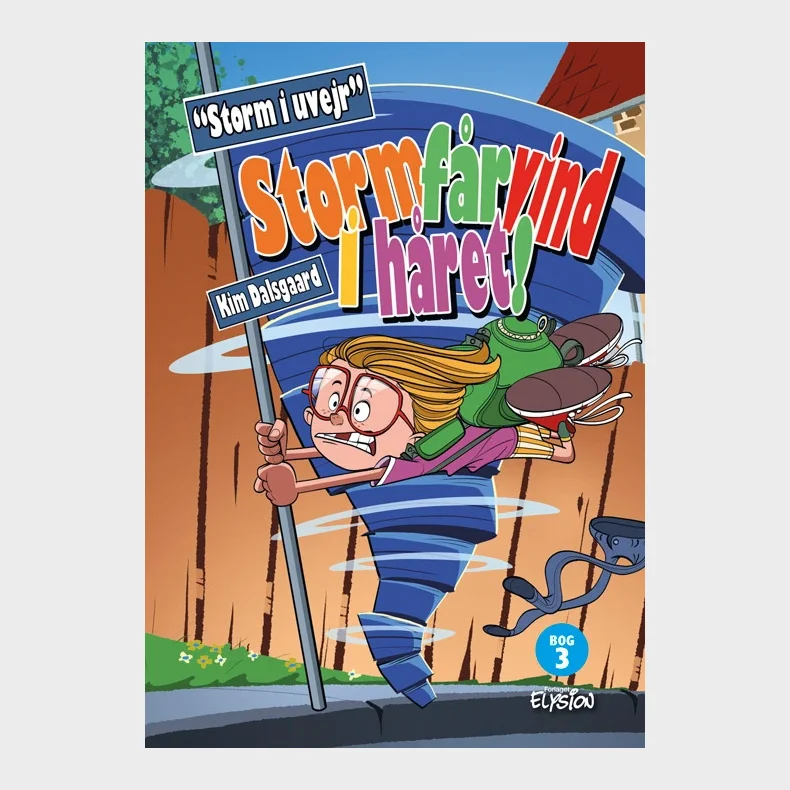 Storm f�r vind i h�ret