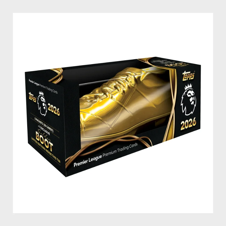 TOPPS PREMIER LEAGUE GOLDEN BOOT TIN W2