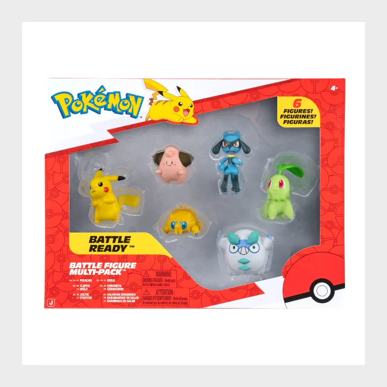 POKEMON BATTLE FIGURE 6 PK
