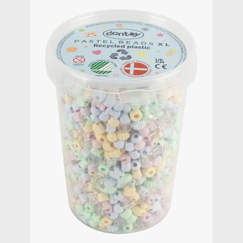 Dantoy Pastel Perler XL 1580 Stk.