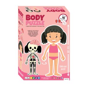 Barbo Toys | Gulvpuslespil m. 36 brikker - Pige