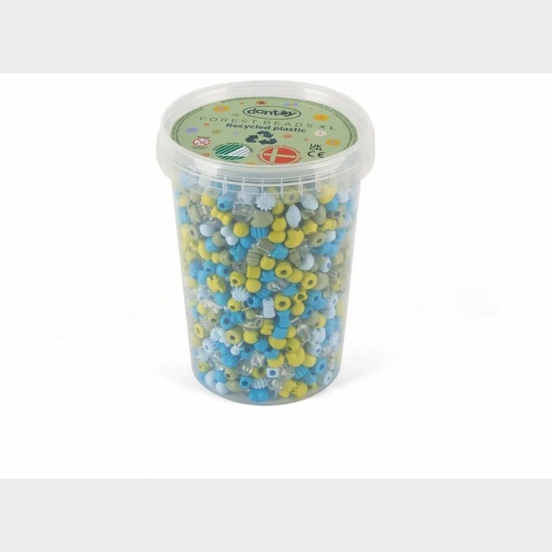 Dantoy Forest Pastel Perler XL 1580 Stk.