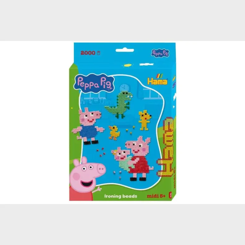 Hama midi oph�ngs�ske Gurli Gris + lilles�ster